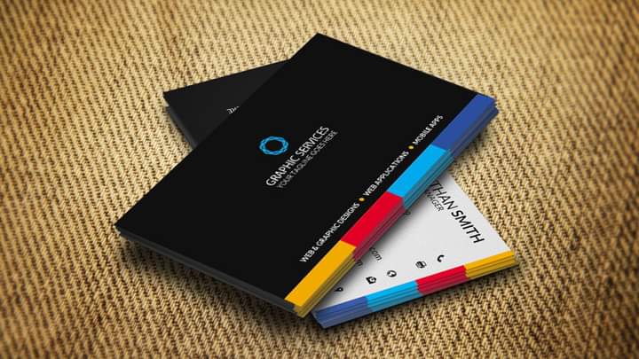 Business card design, Visiting cards, Misbah Graphics